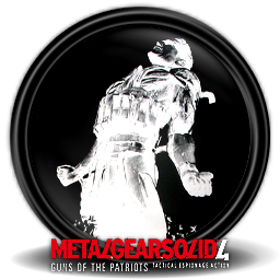 Metal Gear Solid 4 - GOTP 4 Icon 256x256 png
